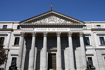 Image showing Spanish parliament