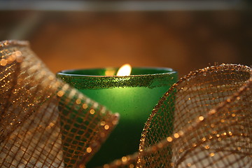 Image showing Festive Votive Candle