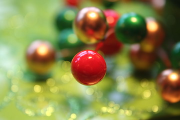 Image showing Christmas Balls