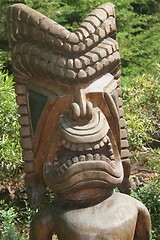 Image showing Hawaiian Tiki Statue