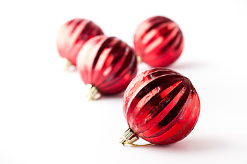 Image showing Christmas baubles