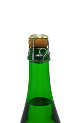 Image showing Champagne bottle