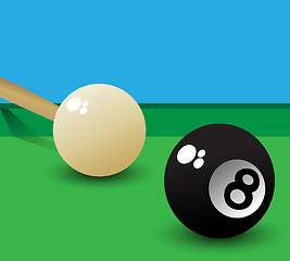 Image showing Pool balls