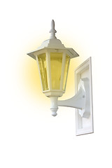 Image showing porch light lighted