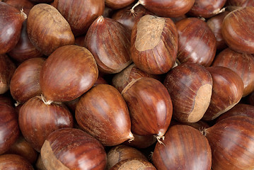 Image showing Chestnuts background