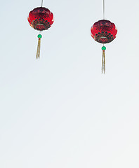 Image showing Chinese lanterns