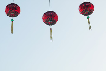 Image showing Chinese lanterns