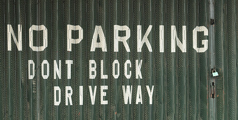 Image showing No parking