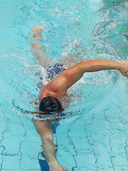 Image showing Male swimmer