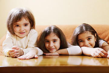 Image showing Three girls