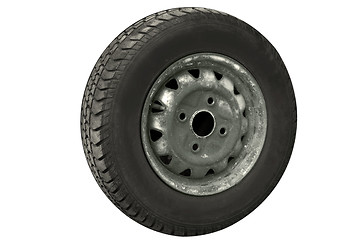 Image showing old tire
