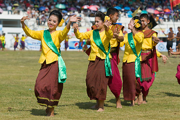 Image showing The Annual Elephant Roundup in Surin, Thailand