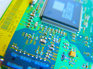 Image showing Electronic circuit board