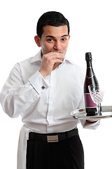 Image showing Waiter or Bartender