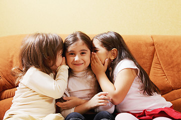 Image showing Three little tattlers