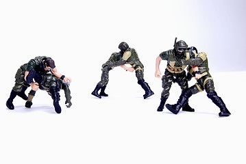Image showing Toy soldiers   
