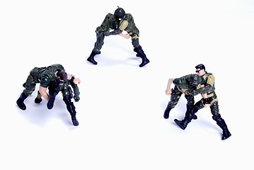 Image showing Toy soldiers   