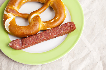 Image showing pretzel snack