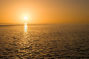 Image showing Tropical Sunset