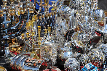 Image showing At Flea Market in Jerusalem
