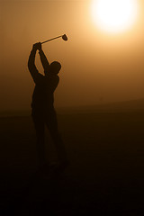 Image showing Golden Golfer