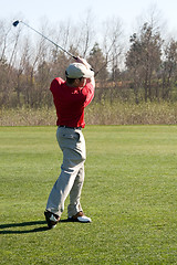 Image showing Golfer