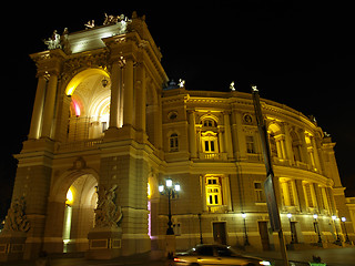 Image showing Opera Theatre Building in Odessa Ukraine