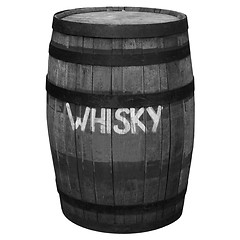 Image showing Barrel cask