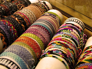 Image showing Flower power bracelets