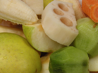 Image showing Natural salad ingredients