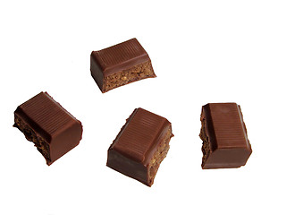 Image showing Chocolate pieces