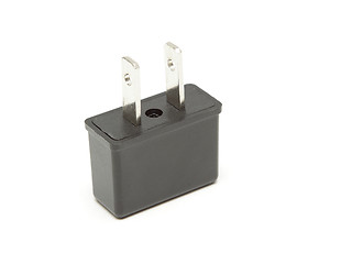 Image showing Power plug adapter isolated on white