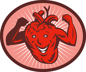 Image showing Happy and healthy  heart 