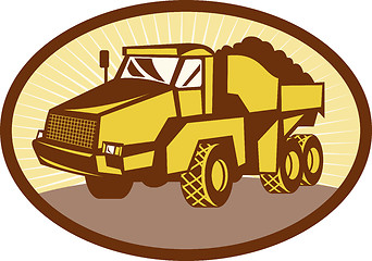 Image showing mining Tipper dumper dump truck