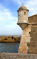 Image showing Fort da Ponta da Bandeira, Lagos, Portugal