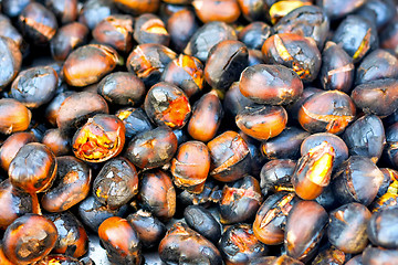 Image showing Roasted chestnuts