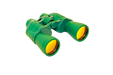 Image showing Binoculars isolated