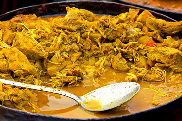 Image showing Chicken curry