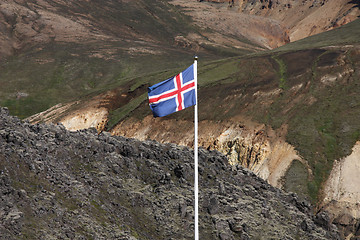 Image showing Icelandic flag