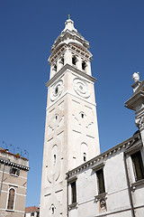 Image showing Baroque bell tower