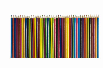 Image showing Colored pencils