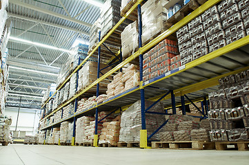 Image showing warehouse food depot