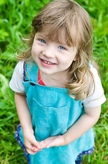 Image showing happy smiling girl