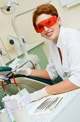 Image showing Dental medical treatment