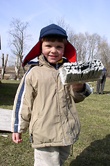 Image showing Working Child