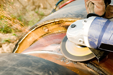 Image showing grinding construction equipment