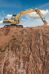 Image showing loader excavator