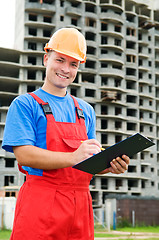 Image showing Positive builder worker 