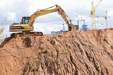 Image showing loader excavator