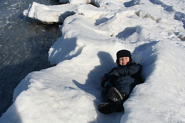 Image showing Child in Winter